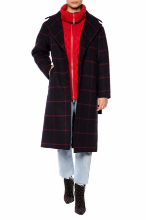 Checkered coat, zdjęcie 2 Checkered coat od Self Portrait